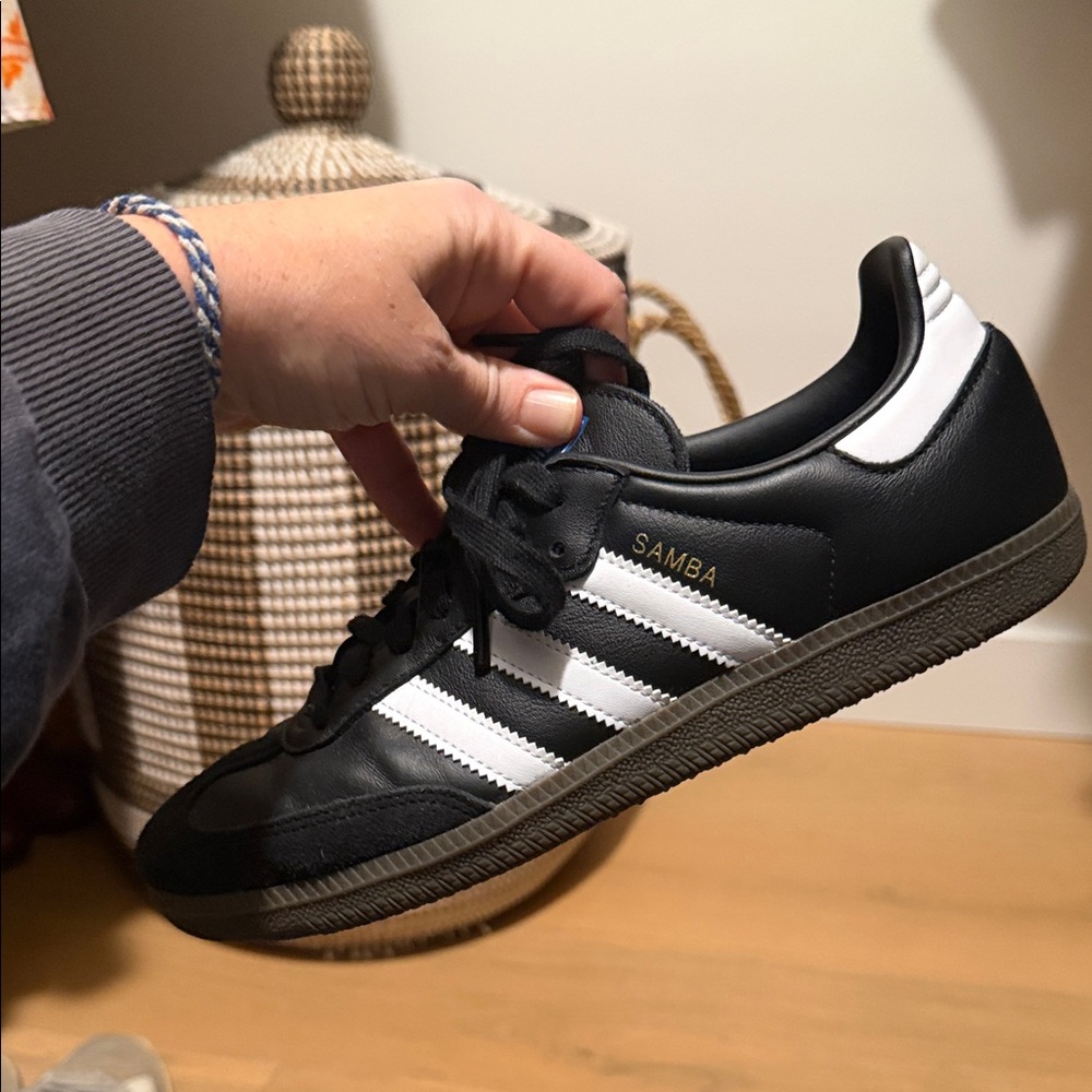 Adidas Samba Black and White Sneakers - Picture 5 of 5